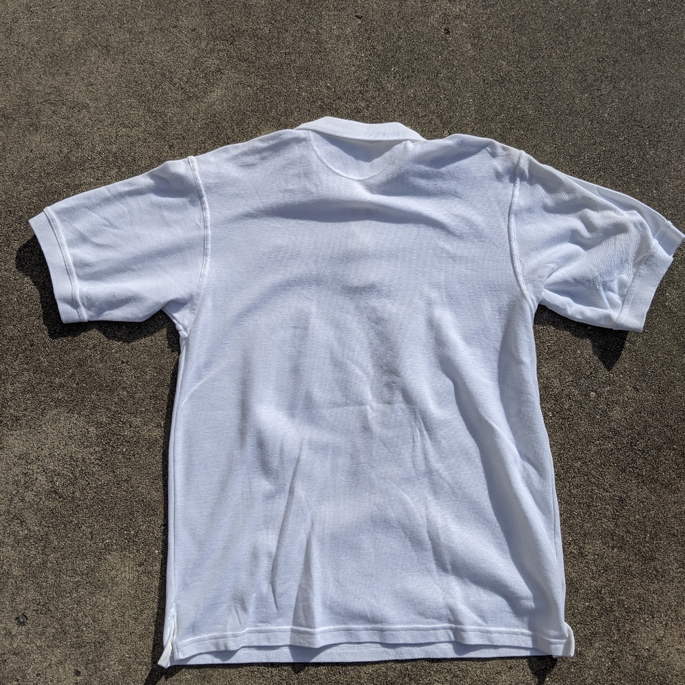 Hard Rock Cafe Las Vegas Mens Polo Shirt White - Picture 2 of 5